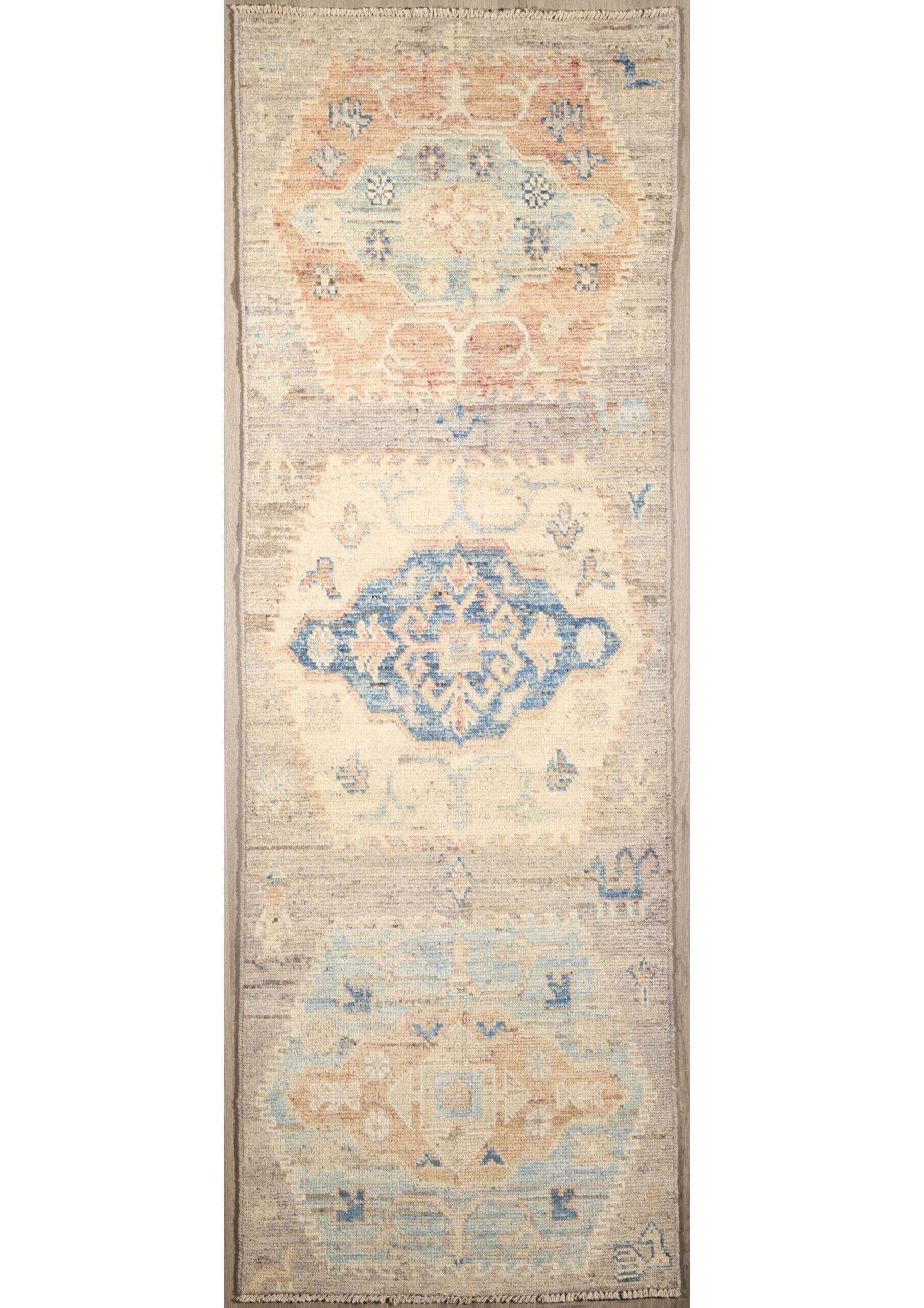 100% Wool Oushak Design 8 x 2.9
