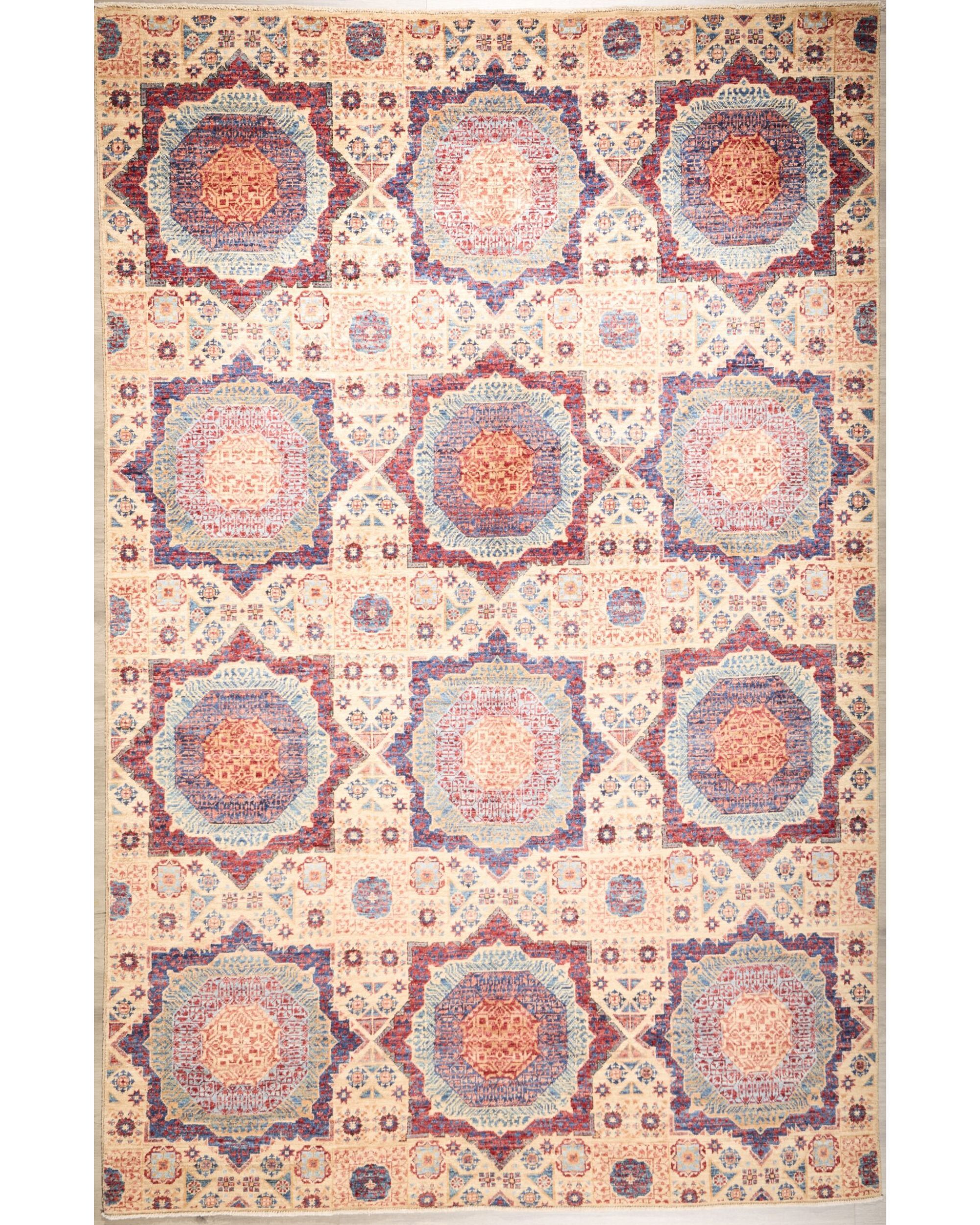 Fine Mamluk Design 9 x 6
