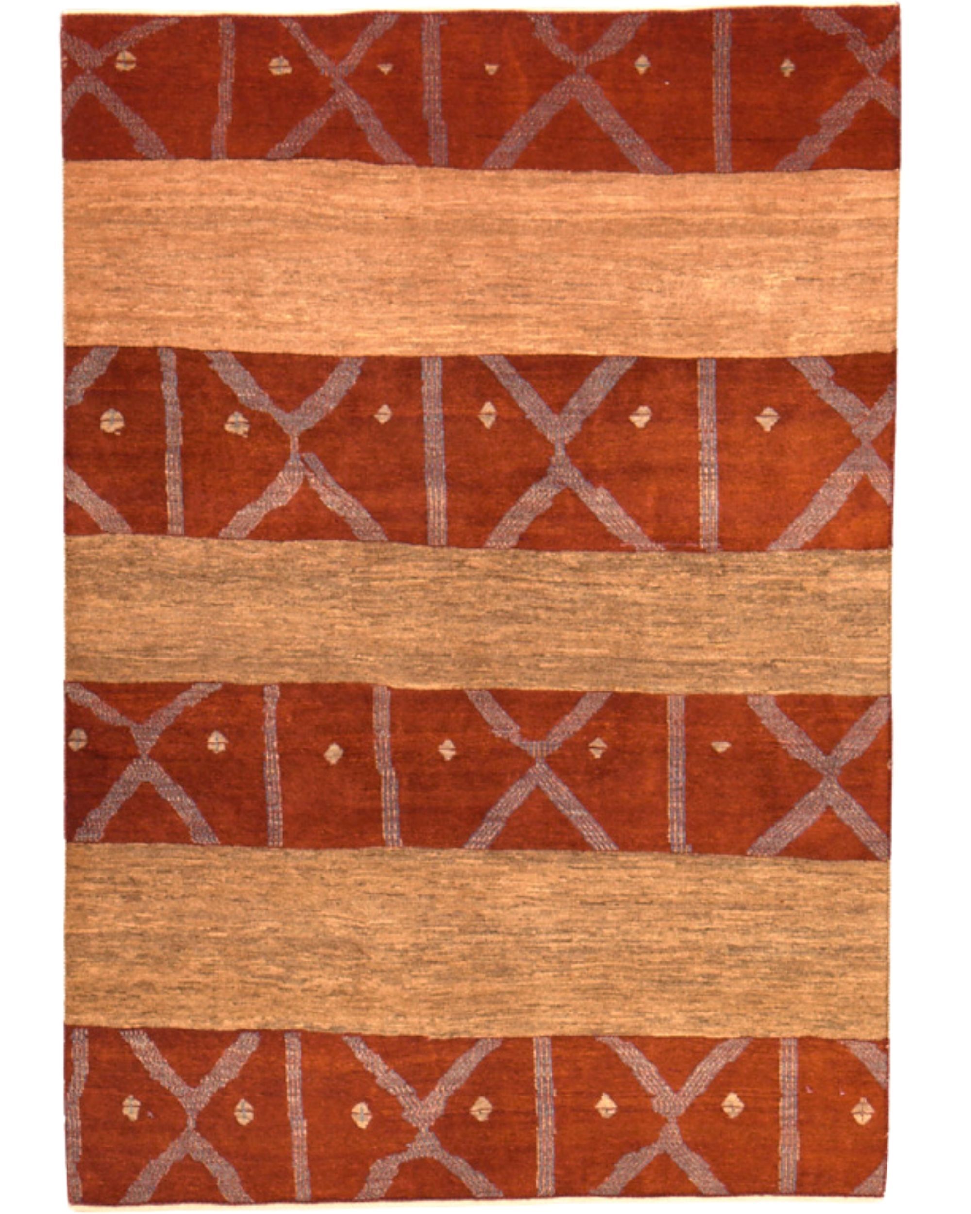 Fine Persian Zolanvari Gabbeh 6.2 x 4.2