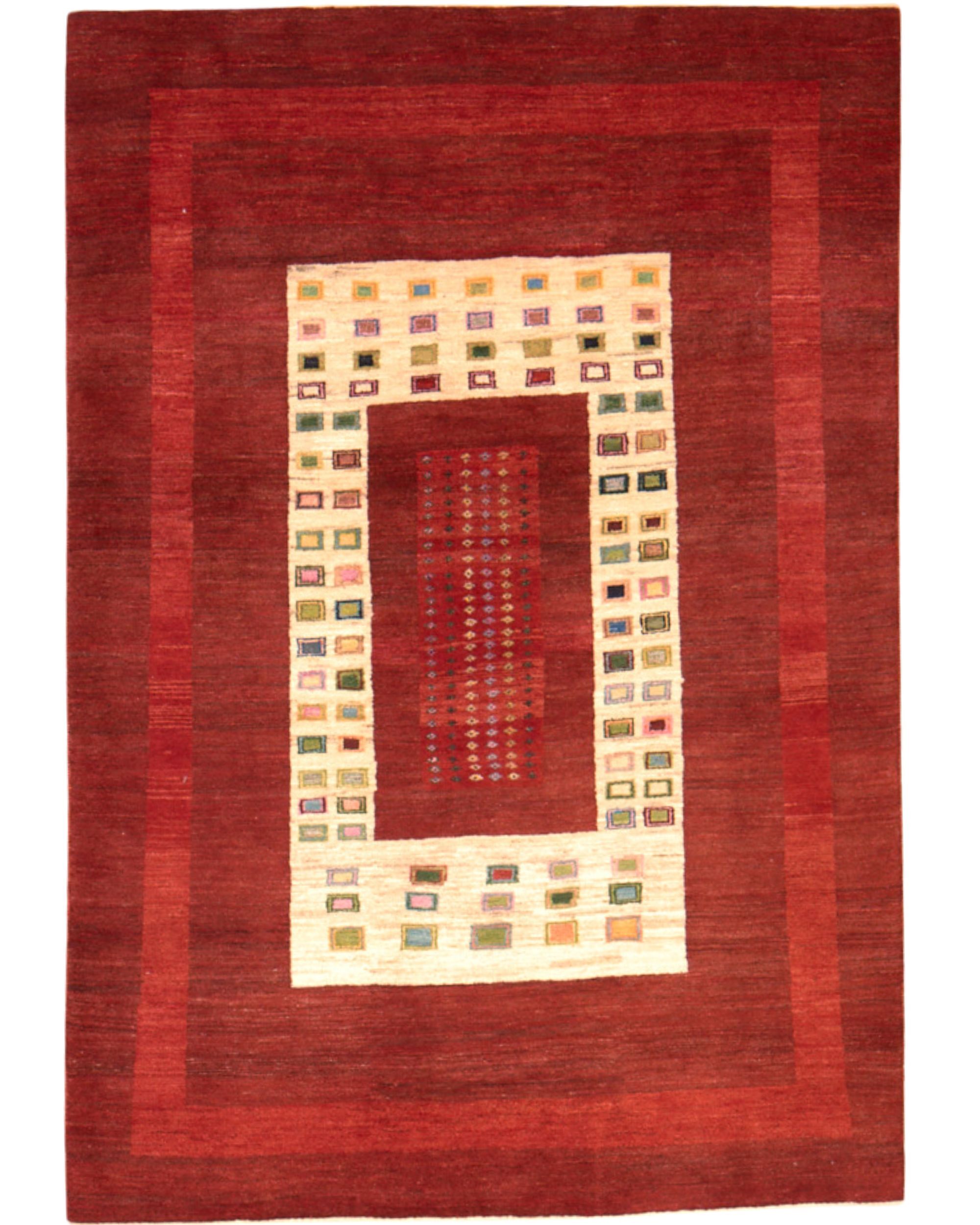 Fine Persian Zolanvari Gabbeh 7.9 x 5