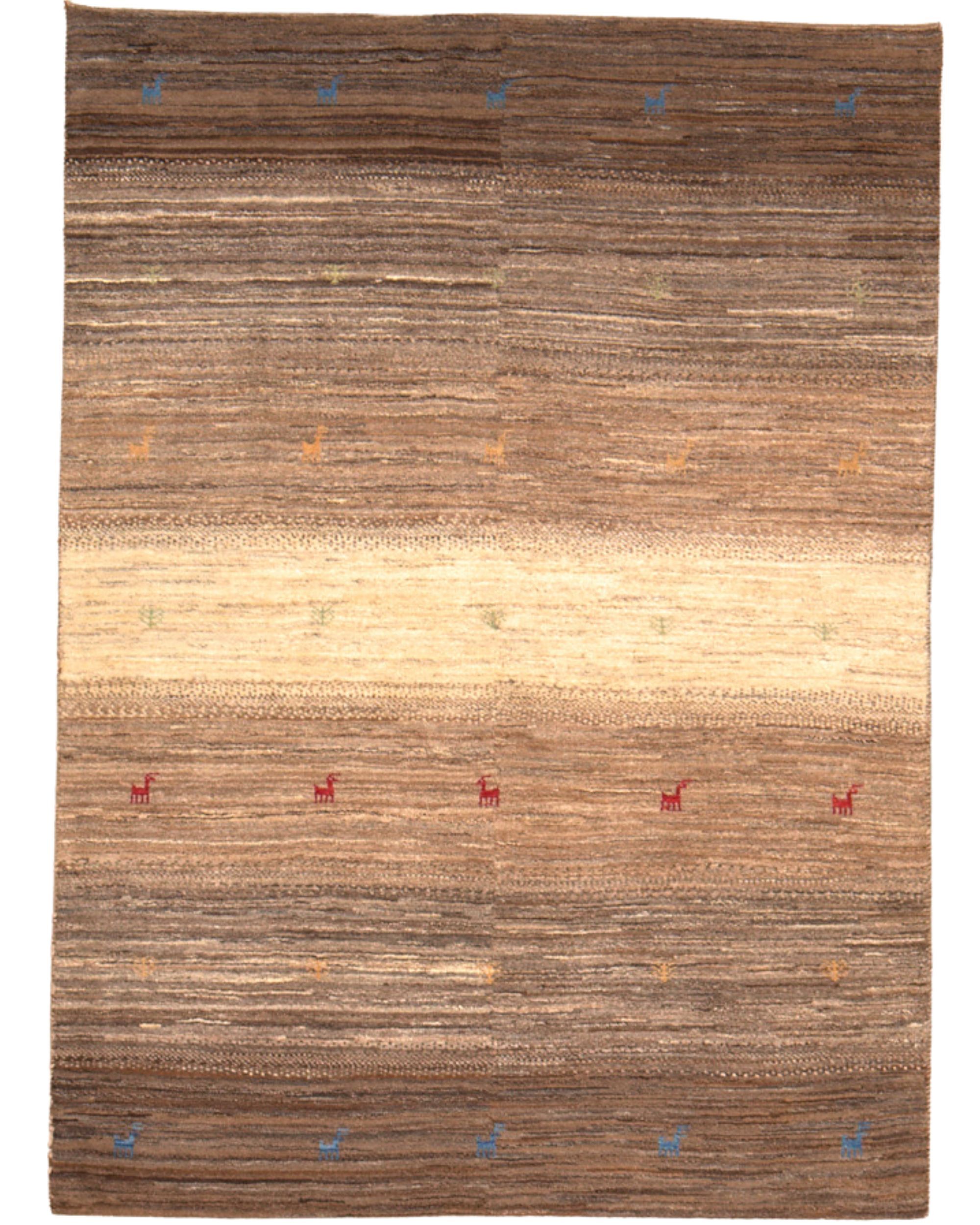 Fine Persian Zolanvari Gabbeh 7.2 x 5.2