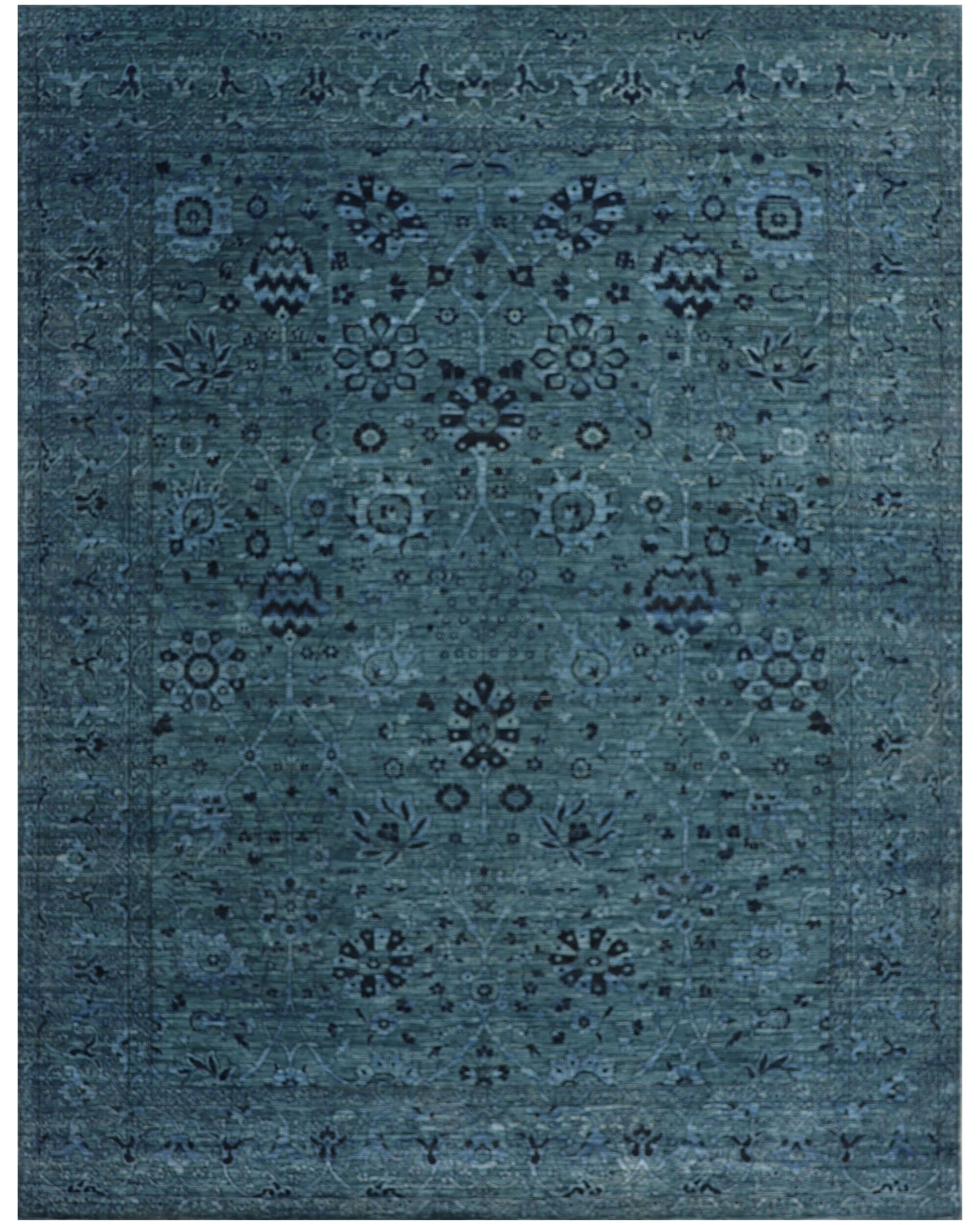 Fine Tabriz Design 10.2 x 8.1