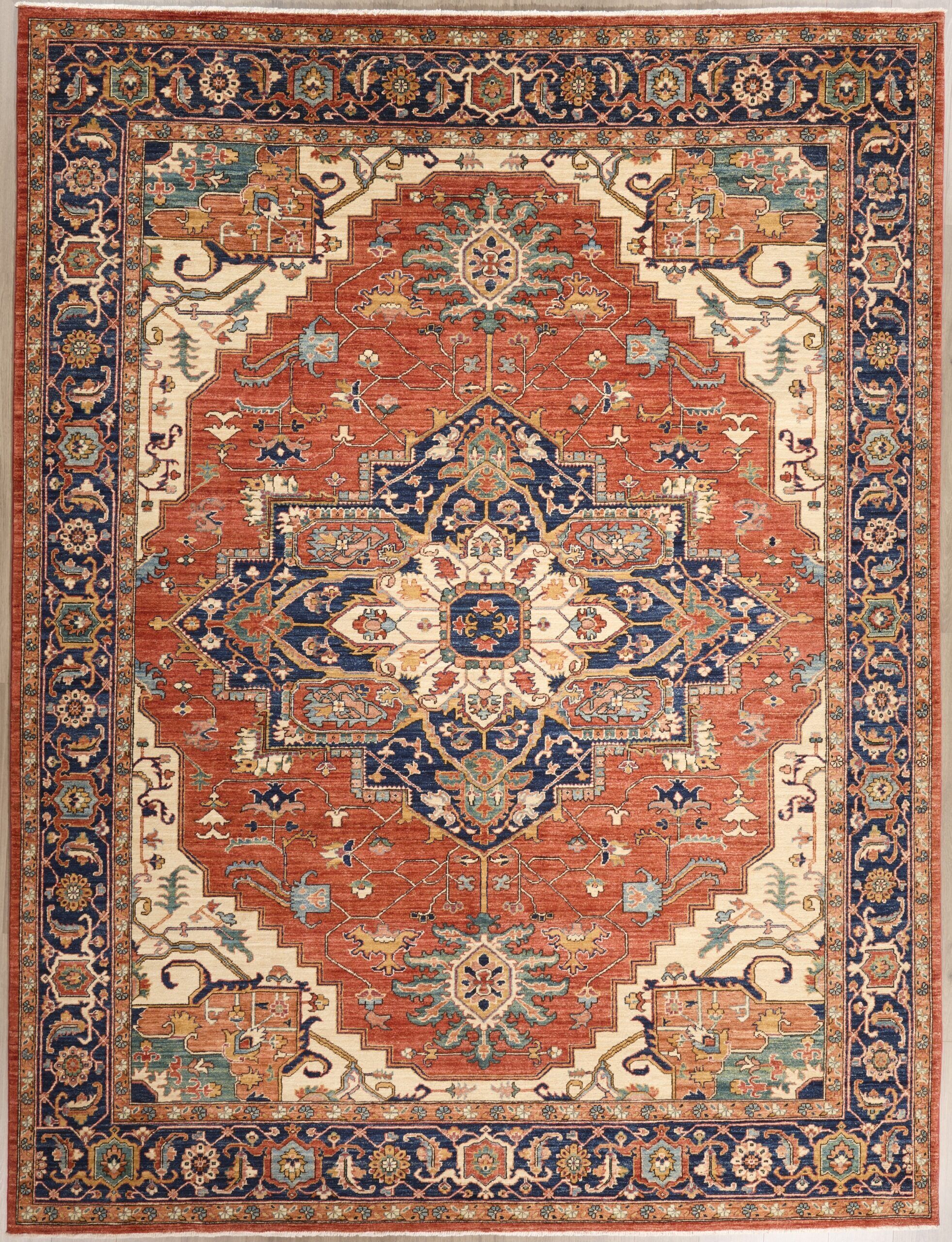 Fine Serapi Bakhshayesh Design 12 x 9