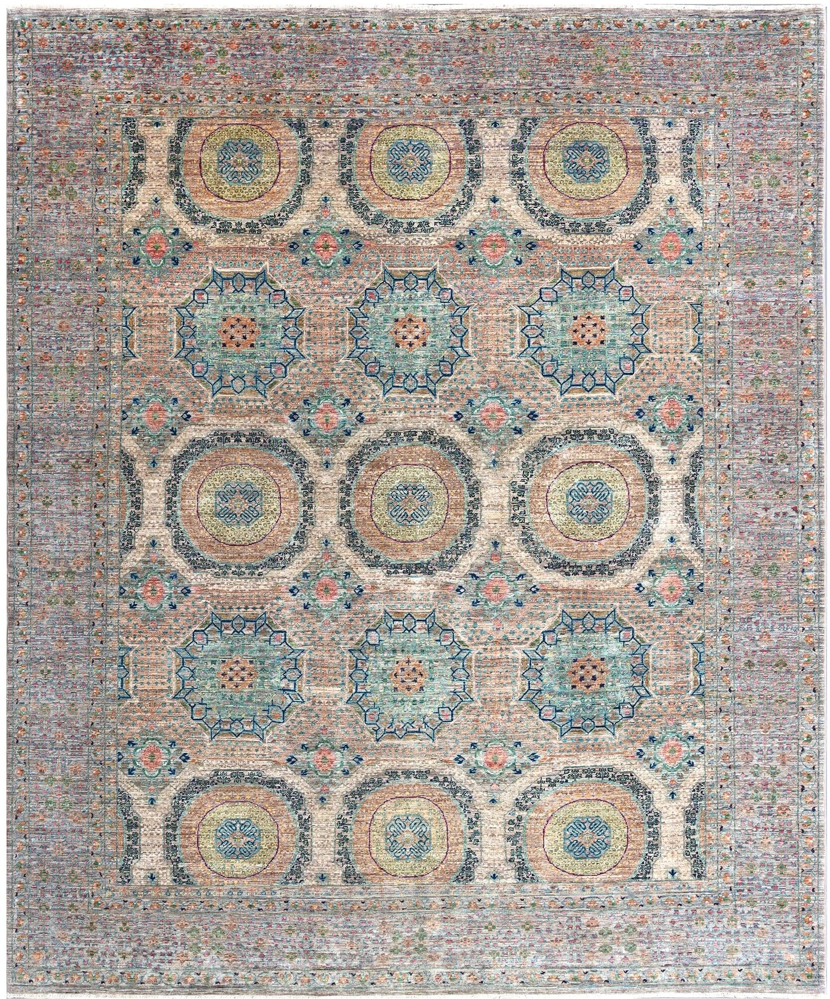 Fine all over Design Mamluk 14.2 x 10.2