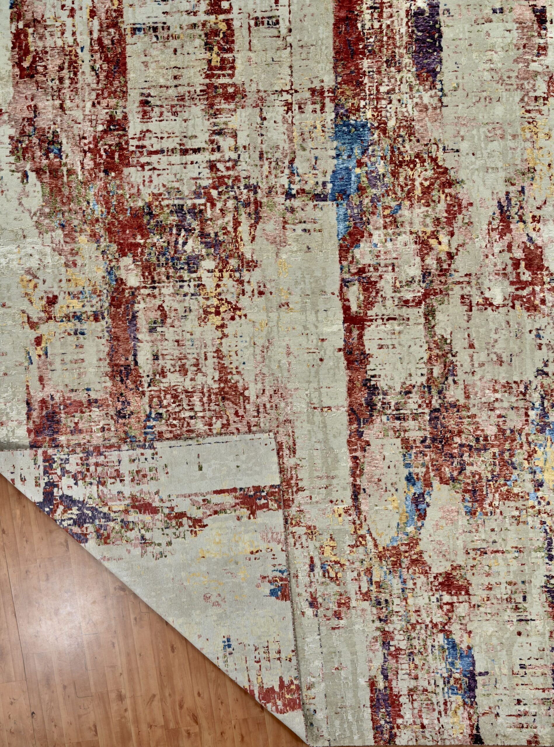 Fine Alpine Collection Abstract wool 12 x 15 - Image 2