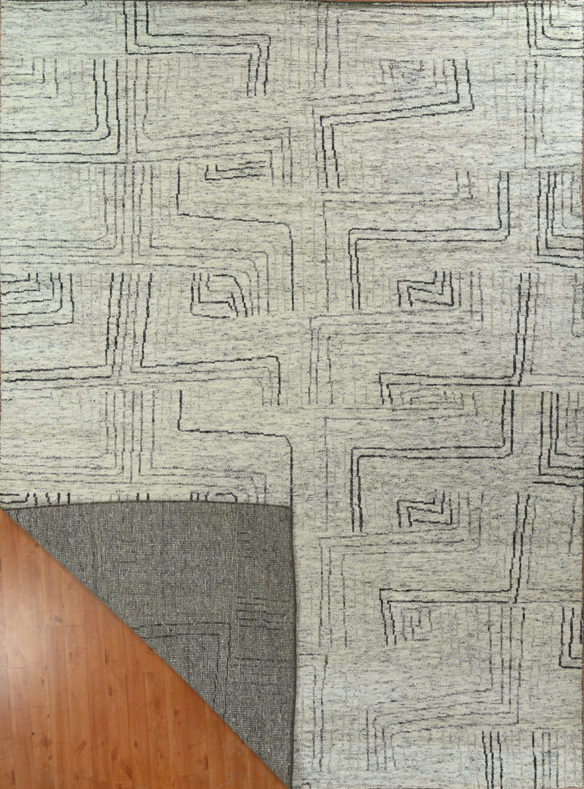 Fine Enzo Collection Modern Wool 13. 5 x 9.9 - Image 2