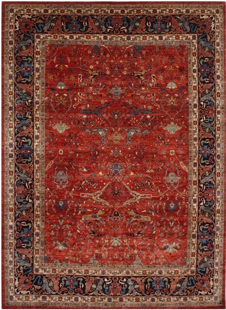 Fine Bidjar Design 15.7 x 12