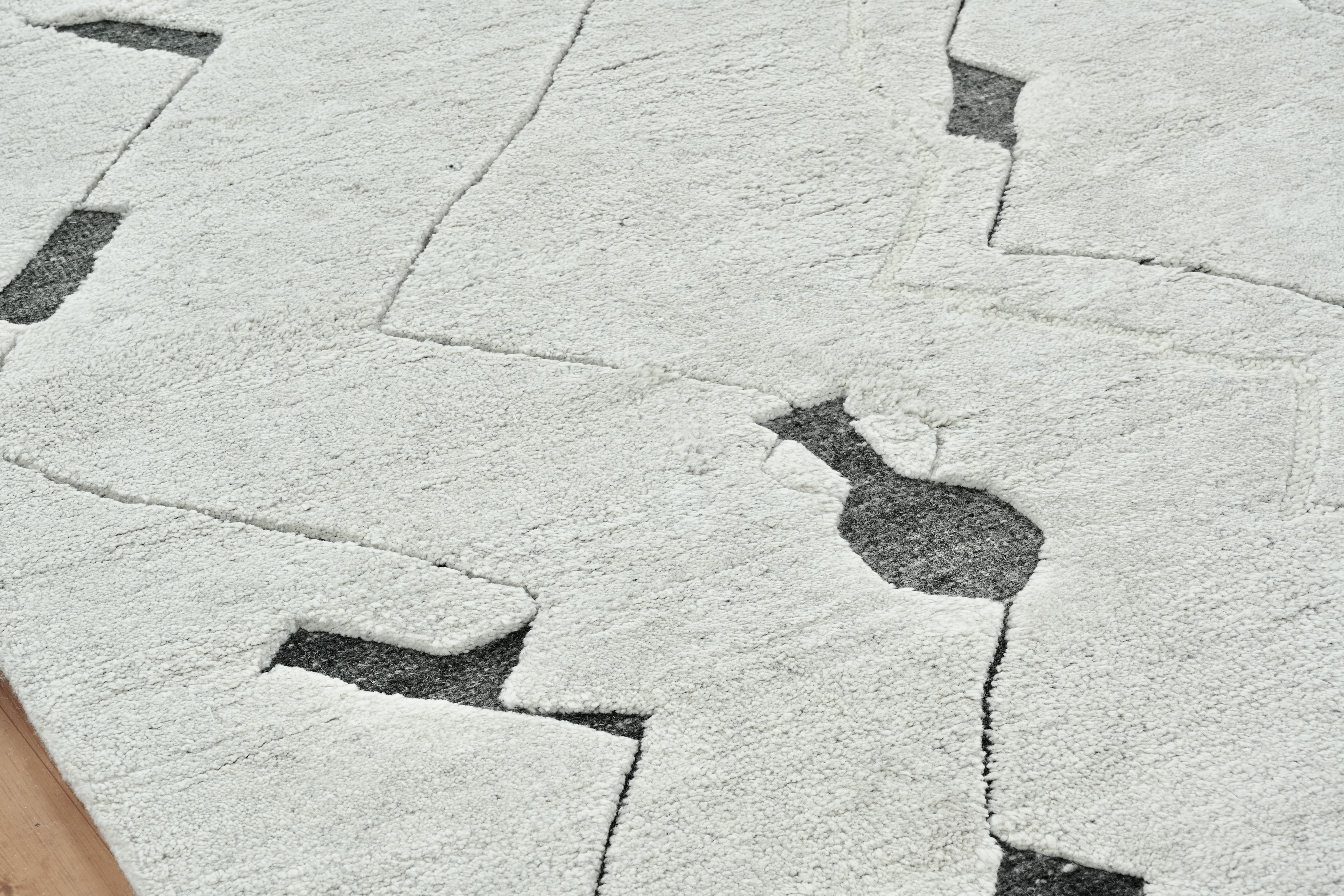 Fine Eva Collection Natural Wool (12 x 9) (10 x 8) - Image 3