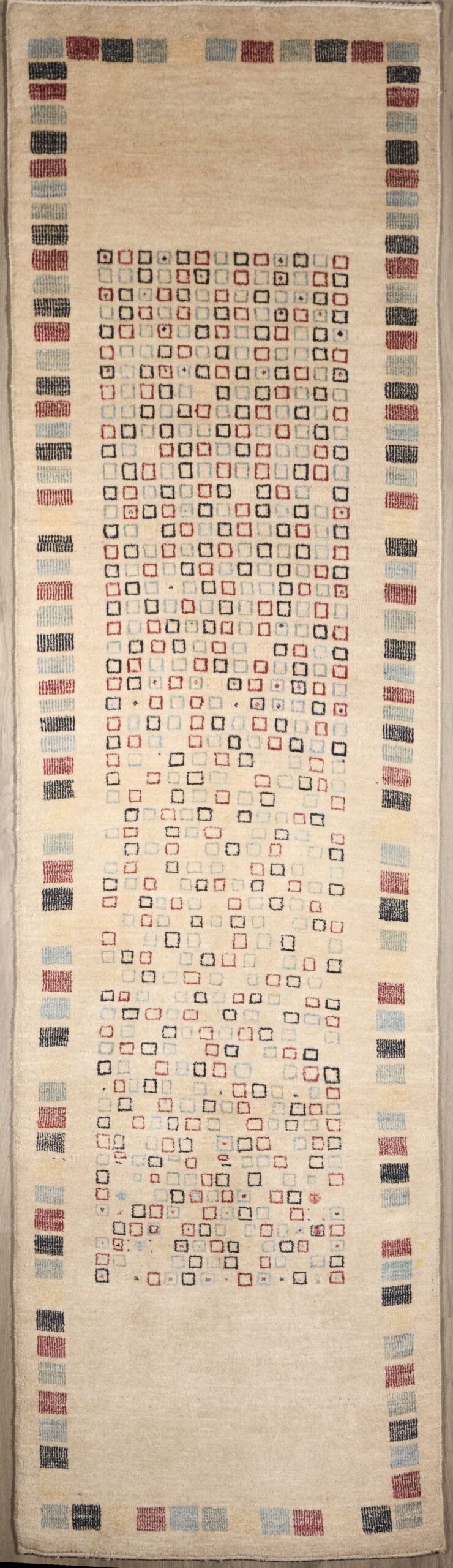 Fine Persian Zolanvari Gabbeh 9.4 x 2.8