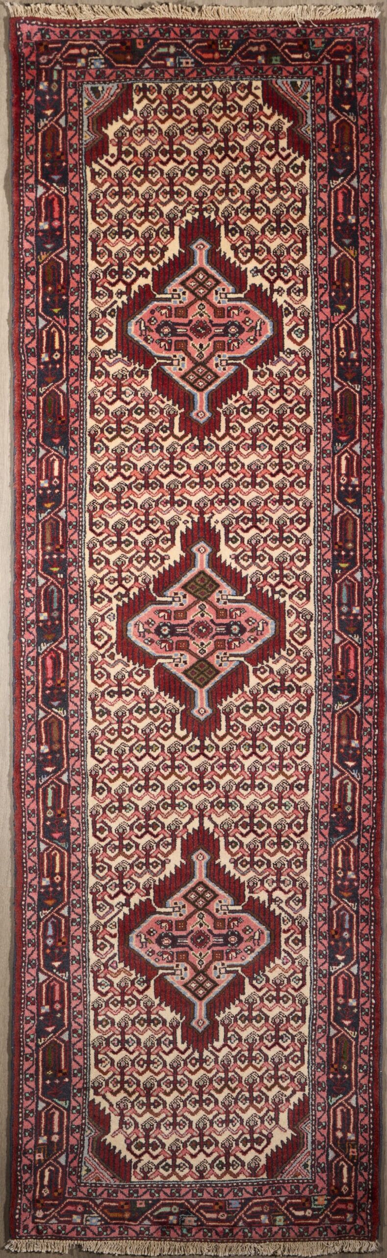 Fine Wool Persian Hamedan 9.7 x 2.8