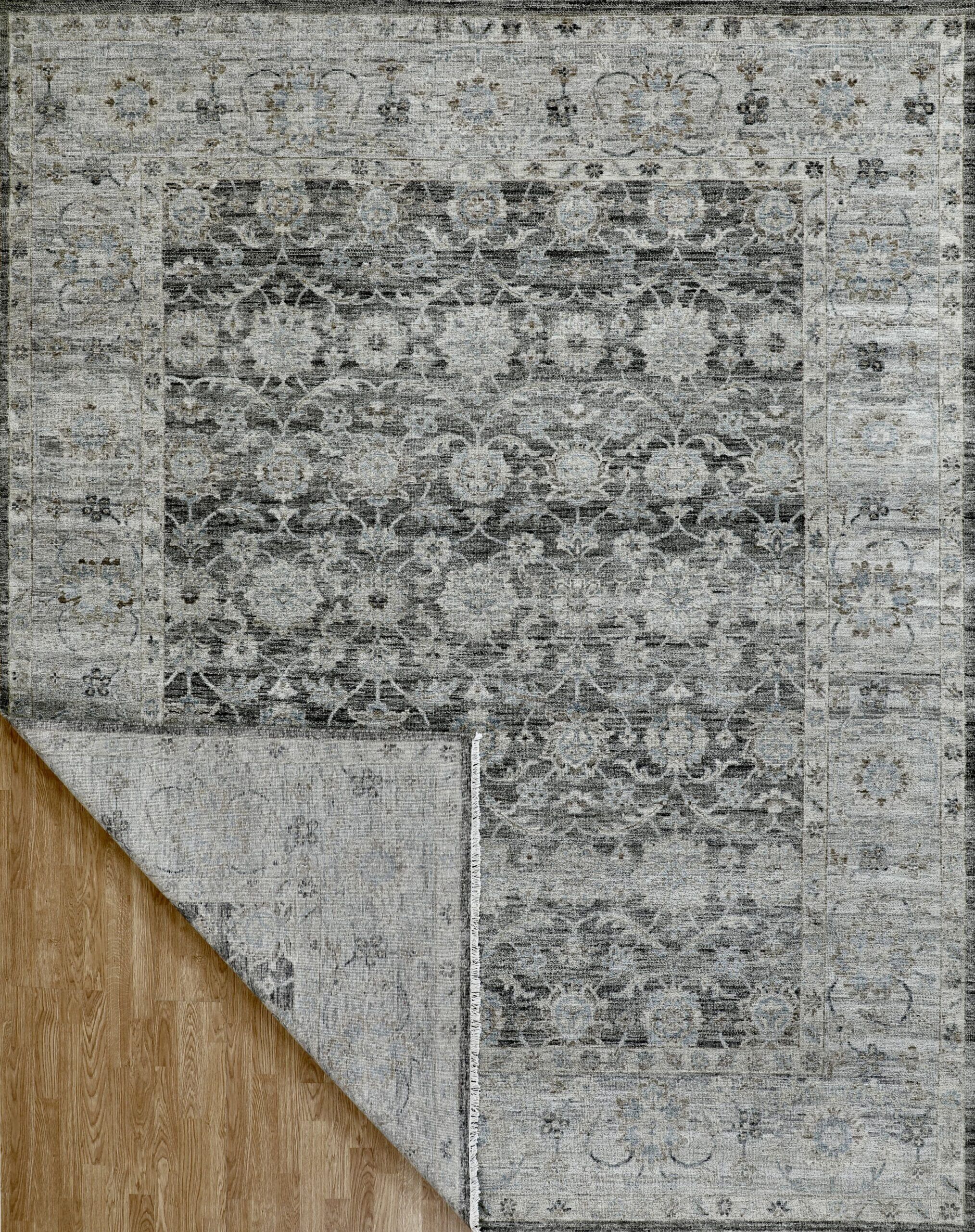 Fine Oushak Design 10.3 x 8.4 - Image 4