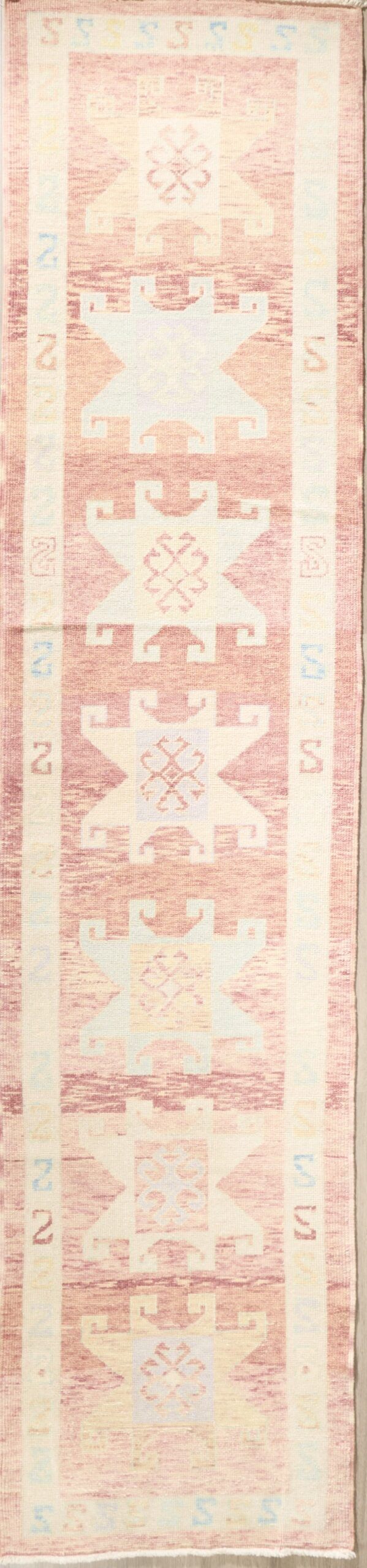 Fine Modern Oushak Design 13.4 x 3.1