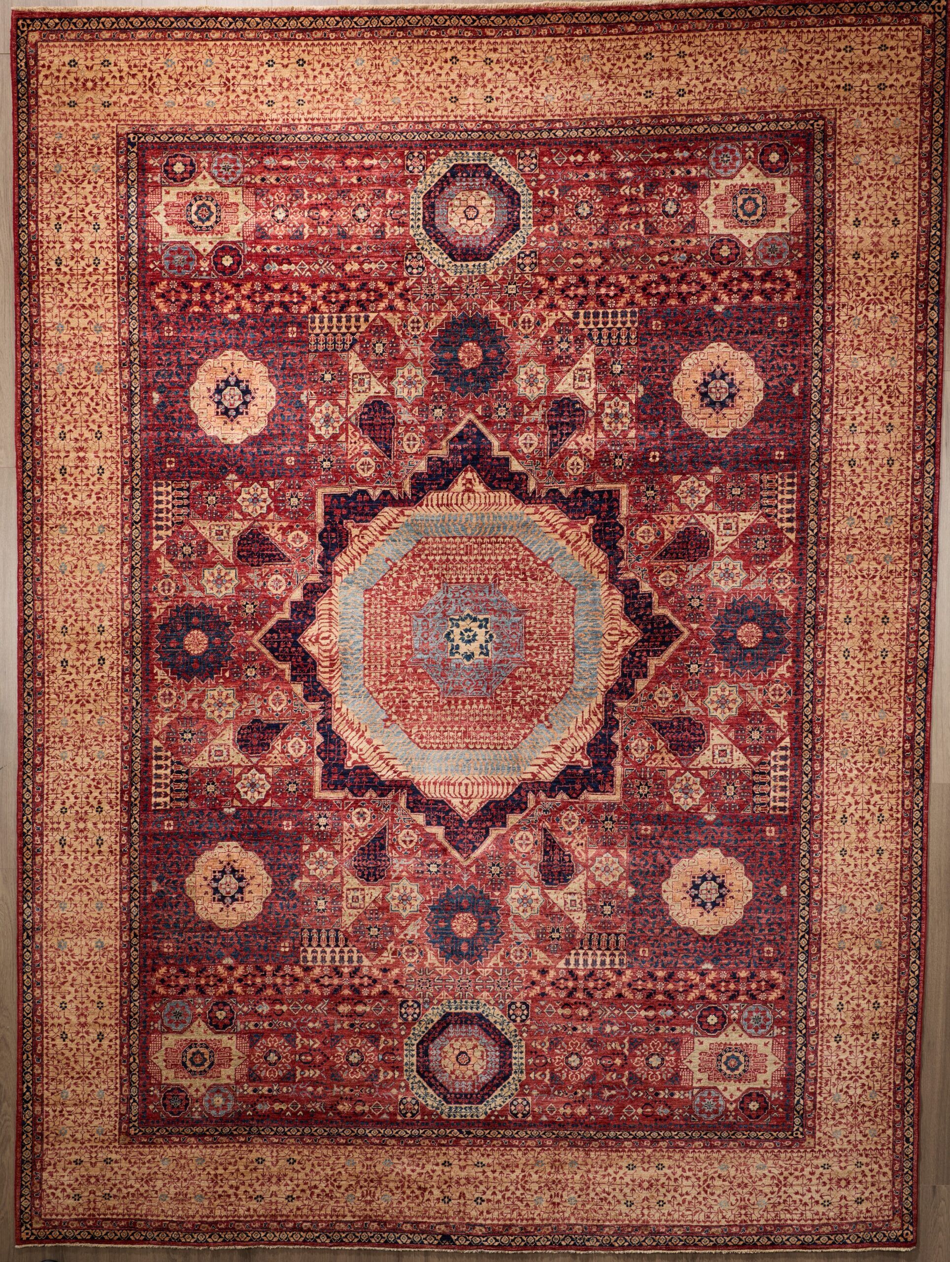 Fine Mamluk 12 x 9