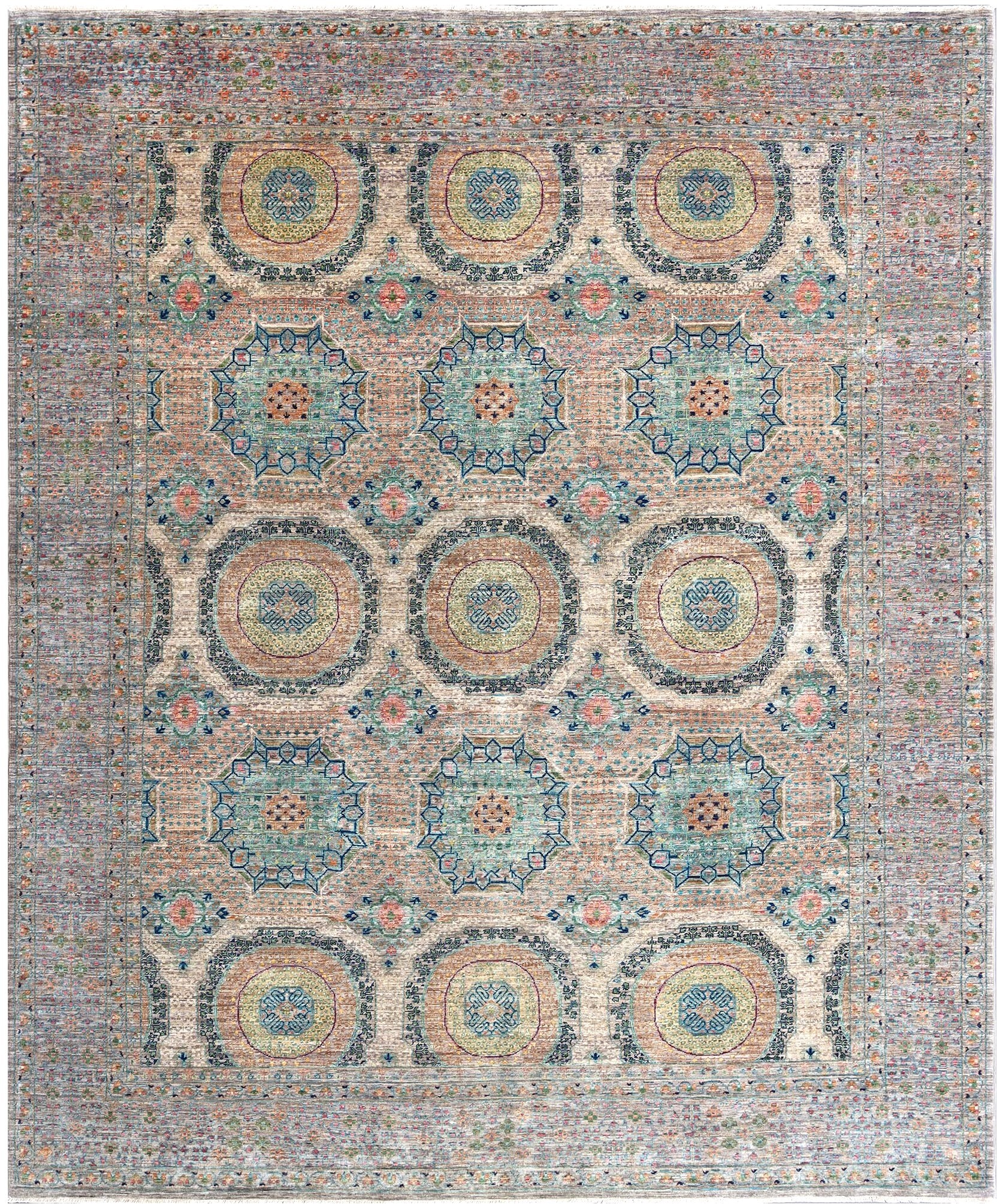 Fine all over Design Mamluk 14.2 x 10.2