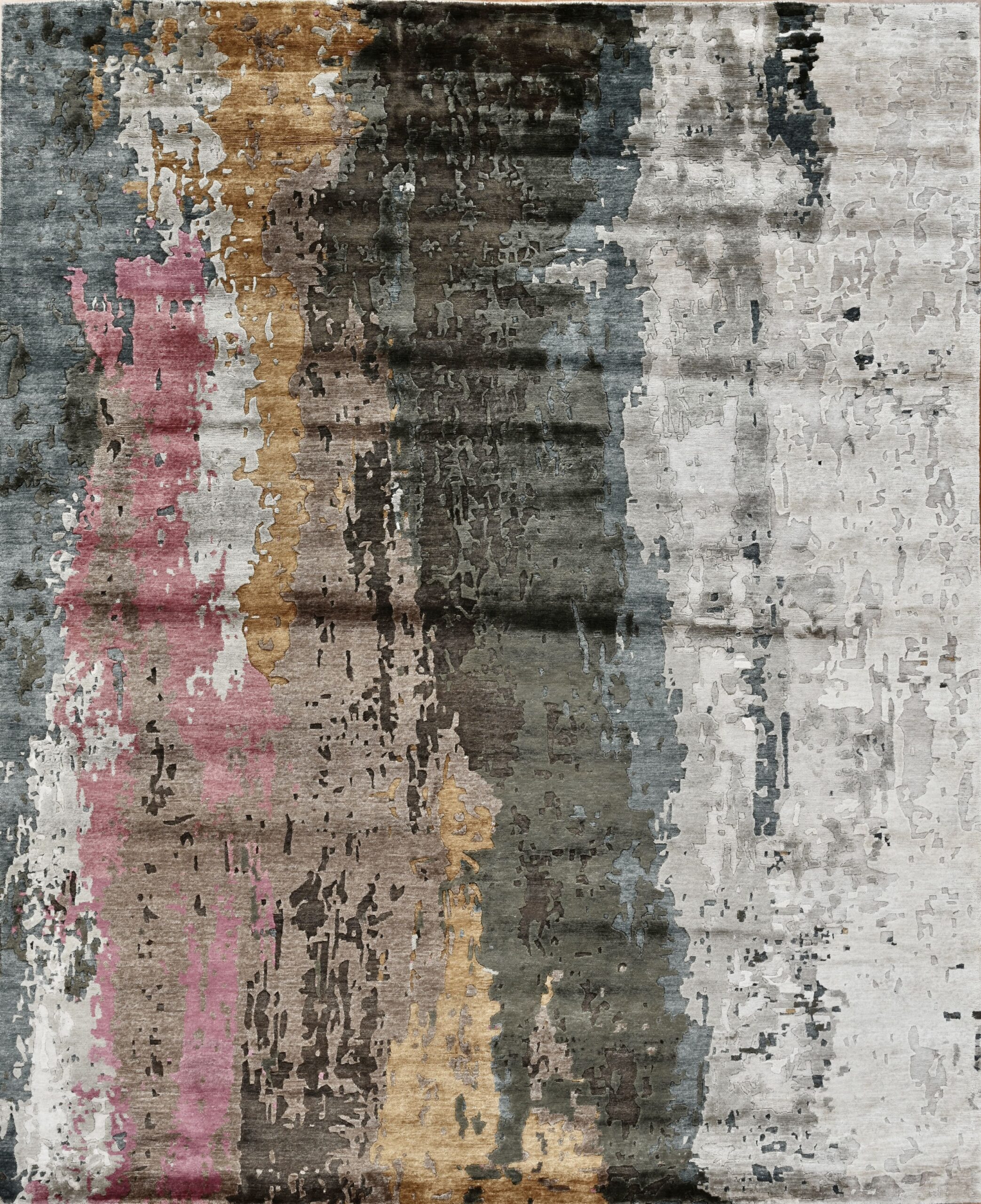Fine Modern Abstract, Wool 10 x 8