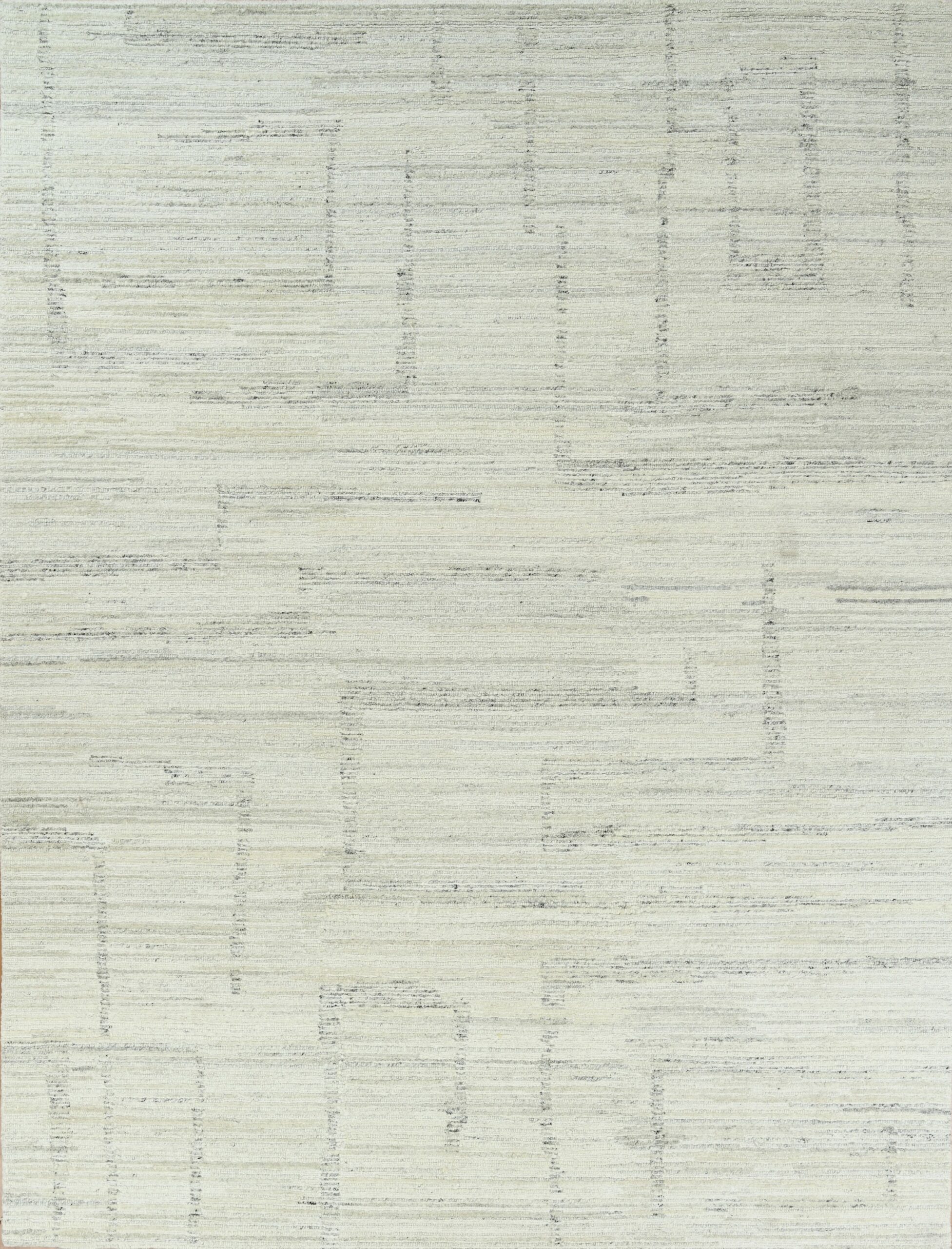 Fine Eva Collection Natural Wool Ivory 12 x 9.1