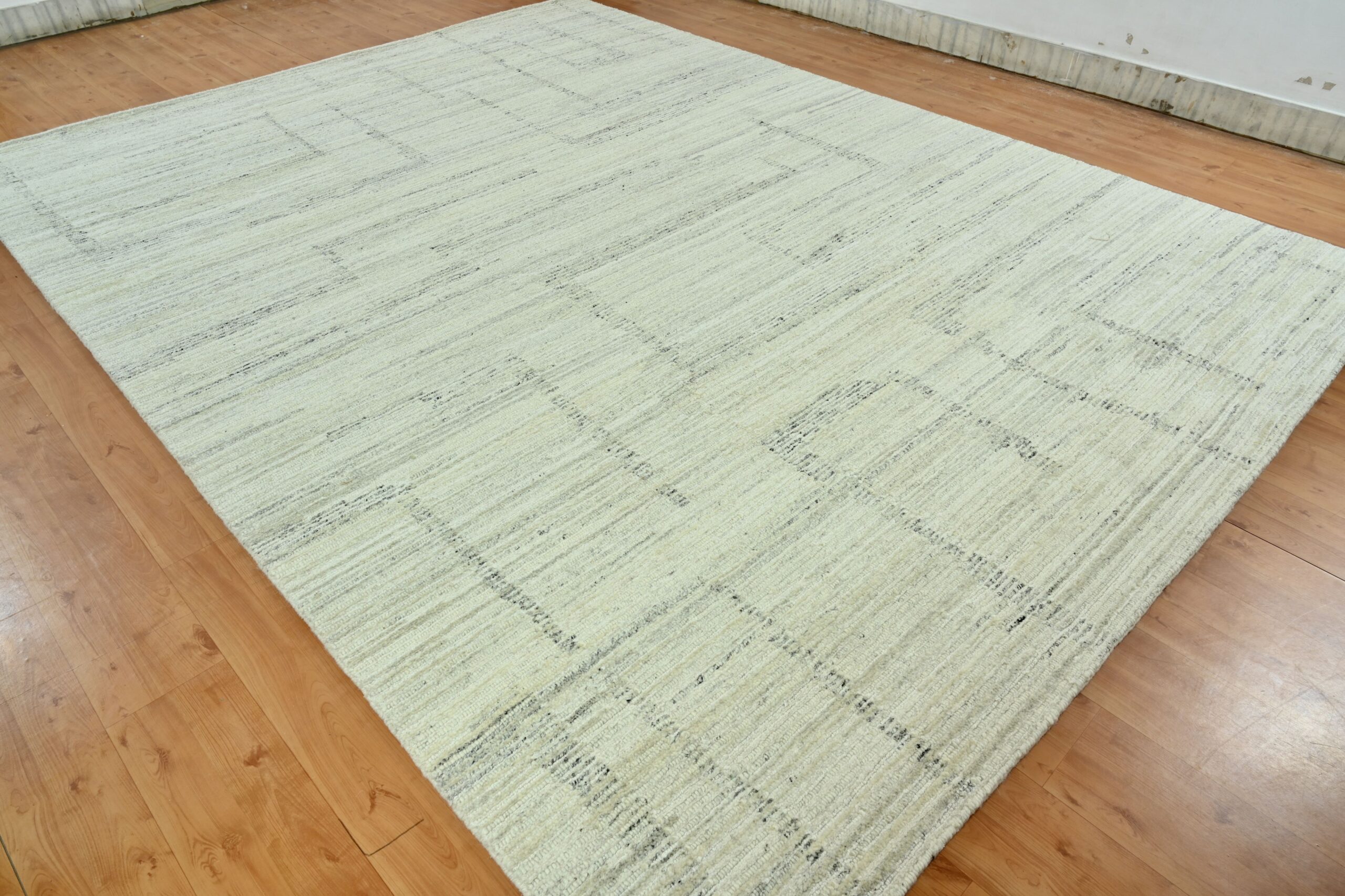 Fine Eva Collection Natural Wool Ivory 12 x 9.1 - Image 3