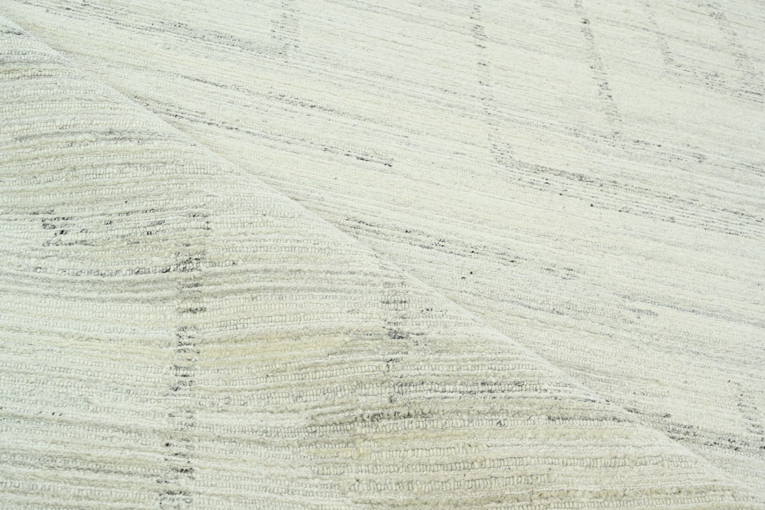 Fine Eva Collection Natural Wool Ivory 12 x 9.1 - Image 5