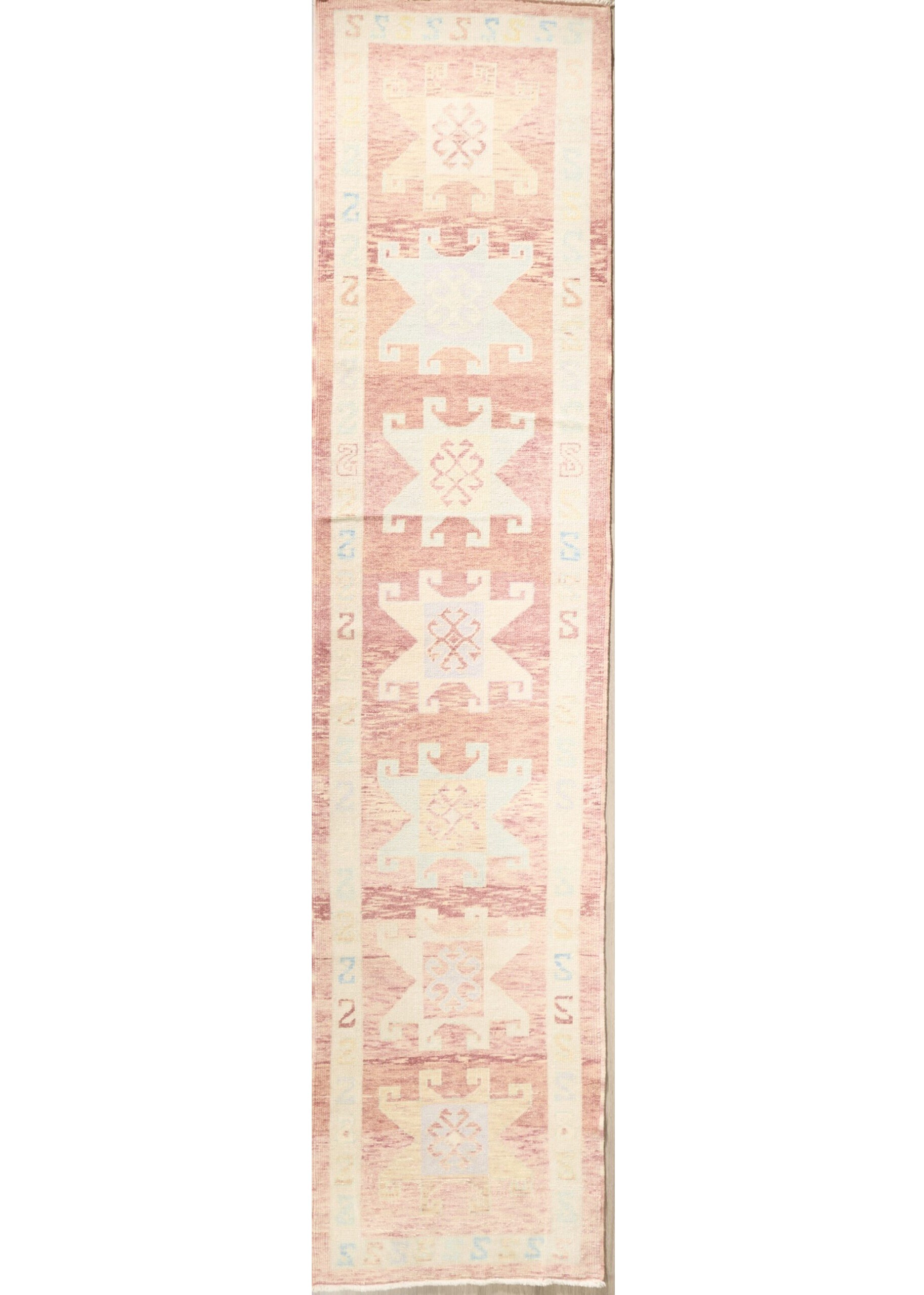 Fine Modern Oushak Design 13.4 x 3.1