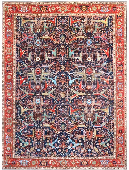 Fine Farahan Design 11.9 x 8.11